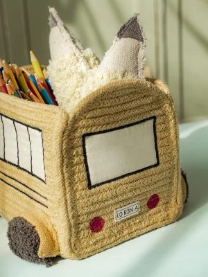 Корзина для хранения School Bus 22X19X15 CM 5