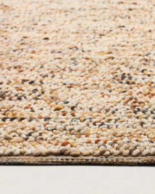 Многоцветный шерстяной ковер букле Elanis 200X300 CM 5
