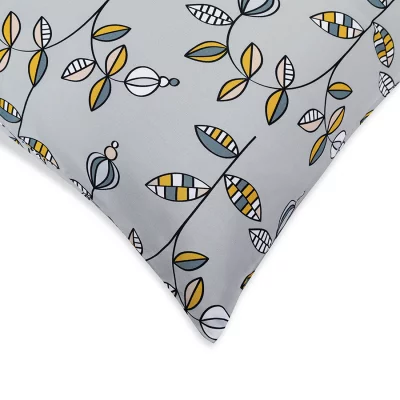 Комплект постельного белья "Ягоды тайги" из премиального сатина из коллекции russian north, 200х220 см 12