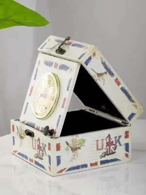 Часы в шкатулке 15X16X10 CM 13