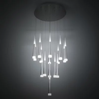Каскадная люстра Вегас 3