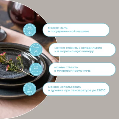 Набор из двух тарелок Cosmic Kitchen Ø16 CM 17