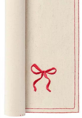 Салфетка под приборы Fancy Bows 35X45 CM бежевого цвета 8