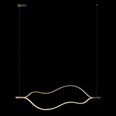 Подвесной светодиодный светильник Tape Light 140X5X150 CM 6