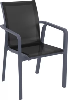 Стул садовый Pacific 57X62X90 CM серый 5