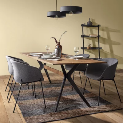 Дубовый обеденный стол Amethyst Antic 160X90X76 CM 5