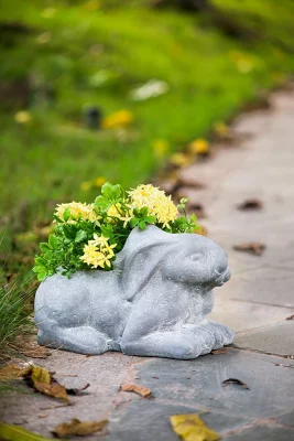 Кашпо Кролики 30X24X18 CM 7