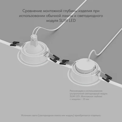 Влагозащищенный встраиваемый точечный светильник Port 9X9X4 CM 5