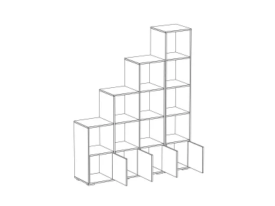 Композиция Play 152,5X37X187,5 CM 3