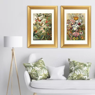 Диптих Art forms of nature 51X71 / 51X71 CM 5