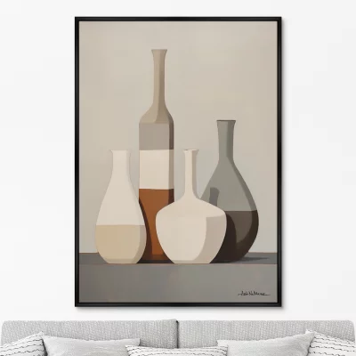 Постер на холсте Light and forms 75X105 CM 6