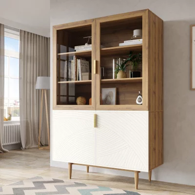 Буфет Line 120X50X180 CM beige 3