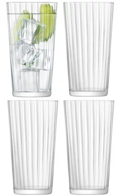 Набор из 4 стаканов для сока Gio Line 320 ml 4