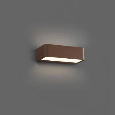 Настенный уличный светильник Takua LED коричневый 20X10.3X5 CM 4