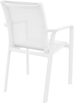 Стул садовый Pacific 57X62X90 CM белый 3