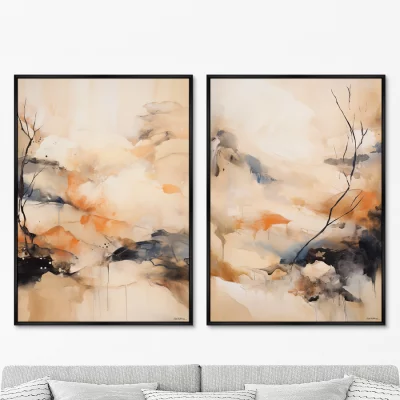 Набор из двух постеров на холсте Spring 75X105 / 75X105 CM 8