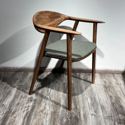 Подушка для стула Монако зеленая ткань 48X45X3 CM 3