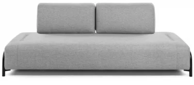 Кушетка трансформер Compo 232X98X82 CM серого цвета 5