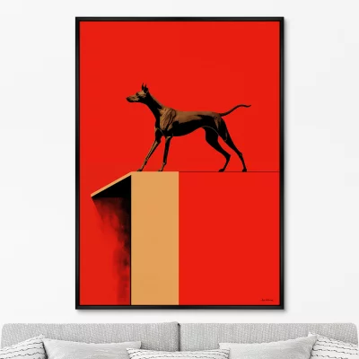 Постер на холсте The two in one space 75X105 CM 6