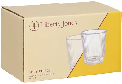 Набор из двух стаканов Soft Ripples 180 ml 8