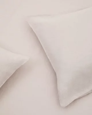 Натяжная нижняя простыня из льняной смеси Simmel, экрю 160X220X1 CM 4
