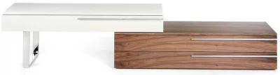 Тумбочка под телевизор из двух частей CPM 152X45X53 / 152X45X35 CM 3