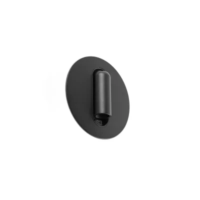 Бра с ридером USB черный LED 2700K TIMIT 14.5X5.3X14.5 CM 4