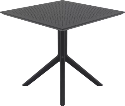 Столик Sky 80X80X74 CM черный 3