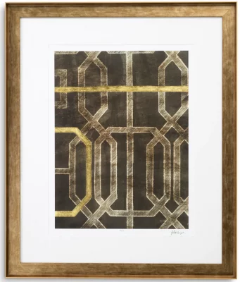 Композиция из двух постеров Trellis Pattern by Ethan Harper 79X94 / 79X94 CM 3