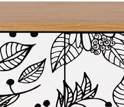 Высокий комод Boho Color 84X40X150 CM 4