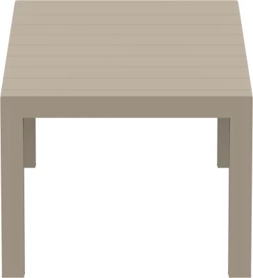 Стол пластиковый раздвижной Vegas 180-220X100X75 CM бежевый 4