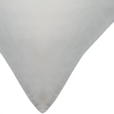 Набор наволочек из умягченного сатина Essential 70X70 / 70X70 CM серого цвета 3