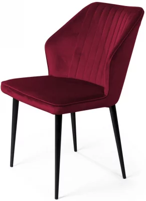 Стул Berg 51X62X84 CM винно-красный 5