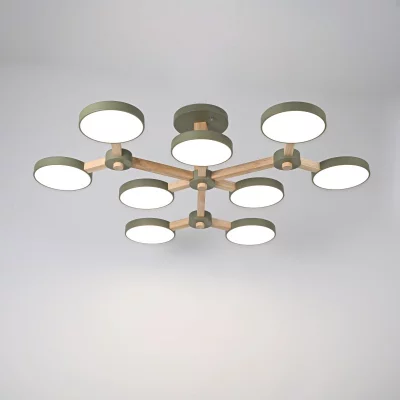 Потолочный светодиодный светильник Turna 103X103X24 CM 4