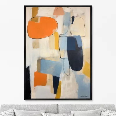 Постер на холсте Two of them 75X105 CM 6