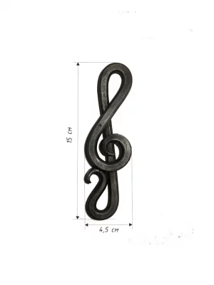 Открывалка Скрипичный ключ 4.5X15X1.5 CM 4