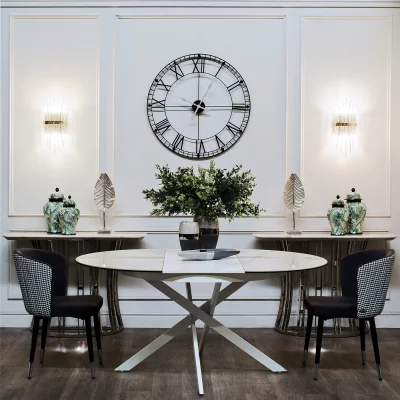 Стол обеденный Nivi 120-170X120X76 CM 9