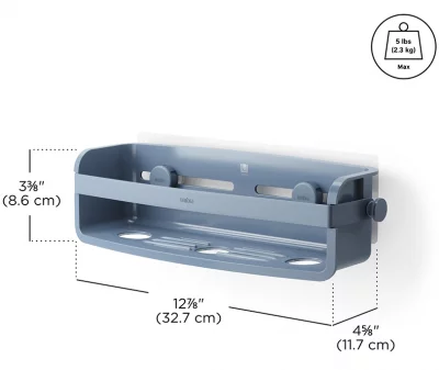 Органайзер для душа Flex Adhesive 33X12X9 CM 10