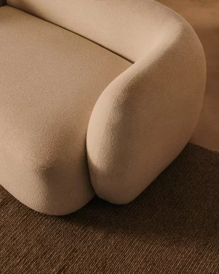 Модульный диван Martina на 2 места с левым шезлонгом, экрю, шенилл 230X179X76 CM 3