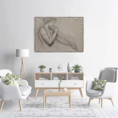 Постер Angel Blowing a Trumpet 105X75 CM 3
