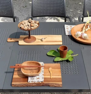 Стол пластиковый раздвижной Levante 160-220X100X74 CM 3