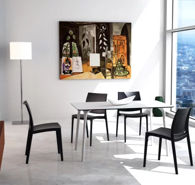 Стул пластиковый Maya 44X50X81 CM 4