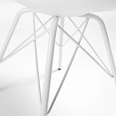 Стильный стул Lars 86X48X56 CM белый 5