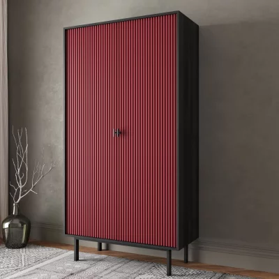 Шкаф Emerson 100X45X190 CM Red 3