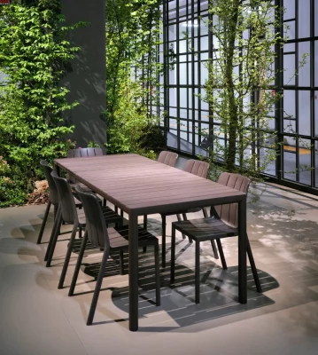 Стол пластиковый раздвижной Tevere 147-211X90X77 CM 3