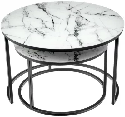 Набор из двух столиков Tango 60X60X41 / 48X48X31 CM 3