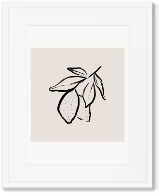 Комплект из двух постеров Grace of Flora 42X52 / 42X52 CM 3