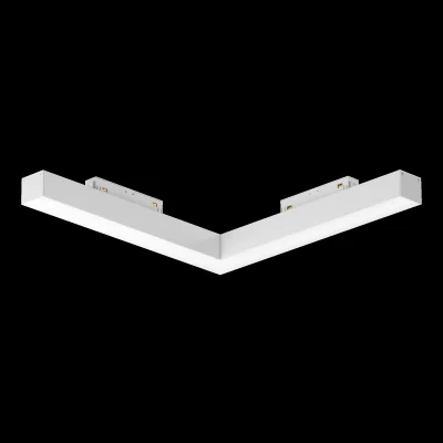 Трековый светильник Basis Angle угловой белый 4