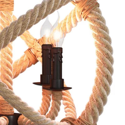 Подвесная люстра Rope 52X52X66 CM 3