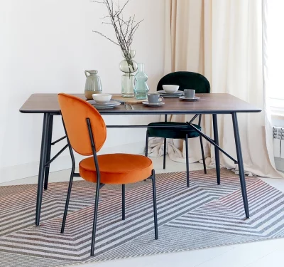 Стул Noemi 51X58X91 CM бирюзовый 8